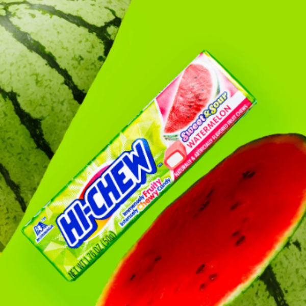 10 Hi-Chews (Watermelon)